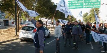 El corte se llevó a cabo en la avenida Monseñor Pablo Cabrera a la altura de Montironi\u002E