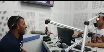 Wanchope estuvo presente en Radio Suquu00eda este domingo.
