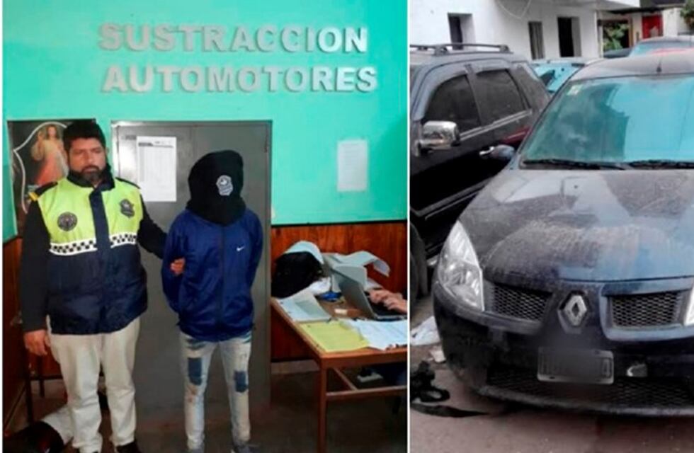 Un aprehendido y dos autos recuperados en Villa 9 de Julio