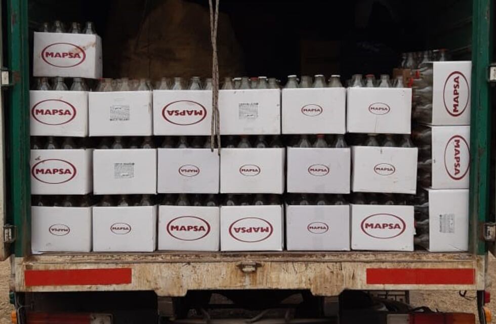 Reciclado de vidrio en Mina Clavero