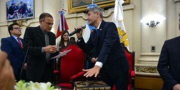 Daniel Passerini juró como nuevo viceintendente electo de la ciudad de Córdoba\u002E
