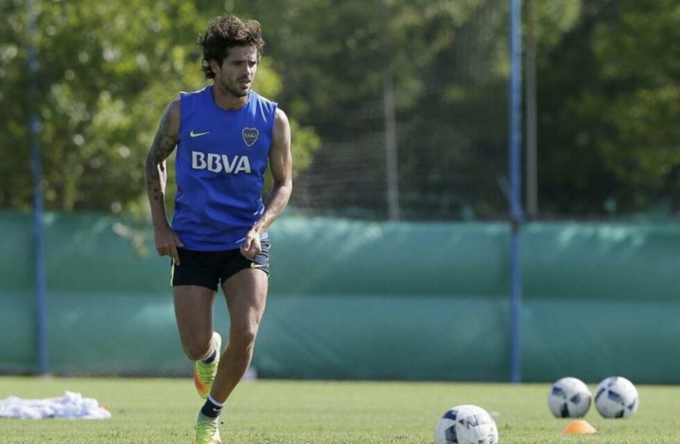 Una buena para Boca: Gago entrenó con normalidad y está para volver frente a Arsenal