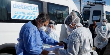 Operativo del Plan Detectar en el B° Bicentenario