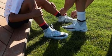 Cristiano Ronaldo y su hijo\u002E Foto: Instagram\u002E