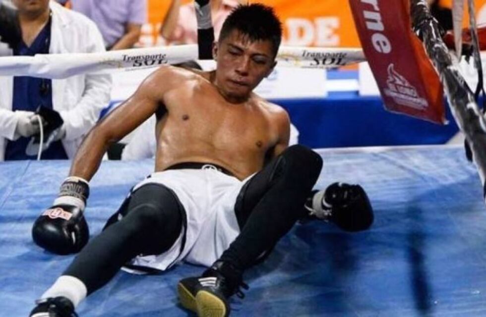 Un boxeador salvadoreño murió tras un brutal KO