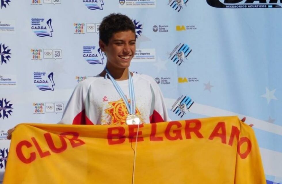 Natación: Distinguieron a Felipe Lancha con el Premio Heracles