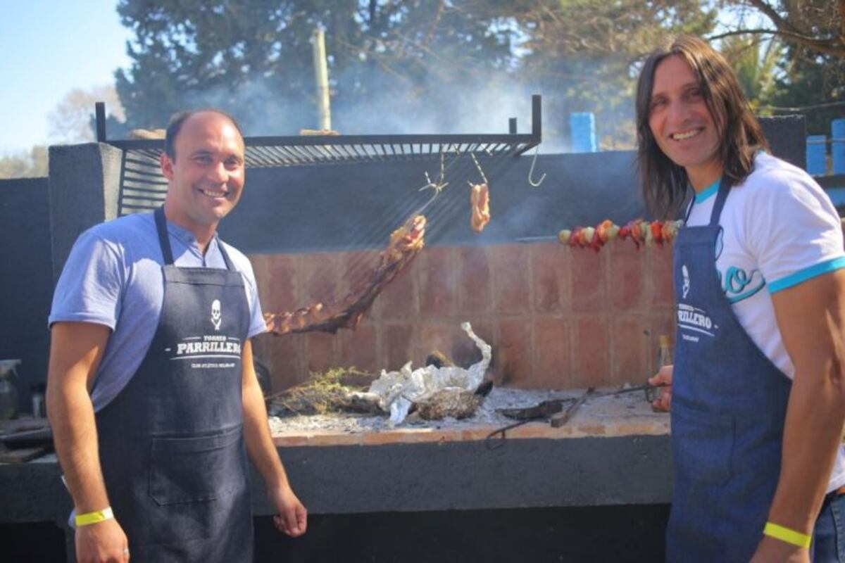 El Gato y el Juanca fueron jurados del Torneo Parrillero organizado por Belgrano, que fue un golazo\u002E