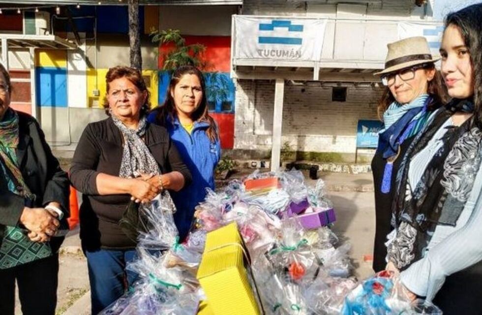 El Taller de Juguetes llevó sonrisas y sorpresas a niños de un merendero