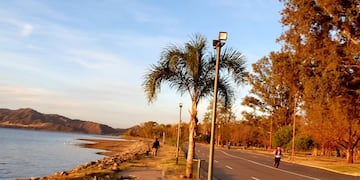Clima otoñal en Carlos Paz\u002E Invierno de 2020\u002E (Foto: VíaCarlosPaz)\u002E