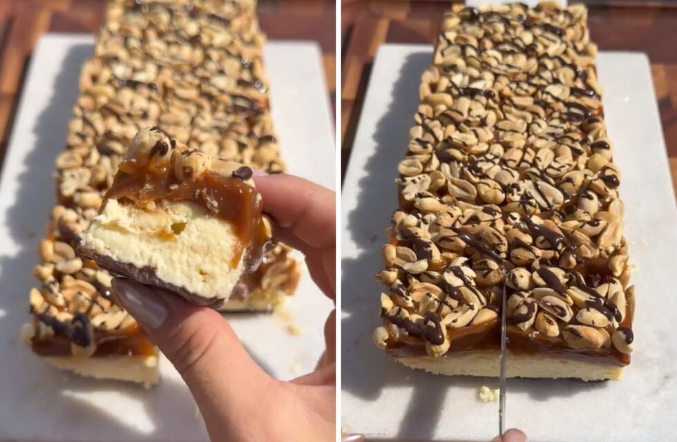 Una alternativa al clásico: cómo hacer un turrón de toffee y cheesecake para Año Nuevo