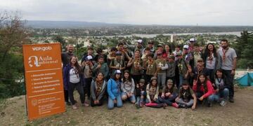 Jóvenes Scouts visitaron el Aula Ambiental
