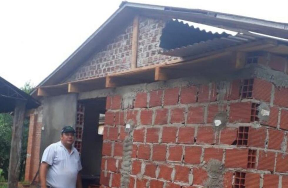 Severos daños en la Colonia San Jorge luego del temporal