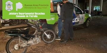 Detuvieron a motochorro