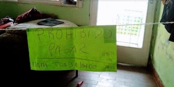 Universitarios de Gualeguaychú en tiempos de pandemia\u002E\nCrédito: Marianela Flor