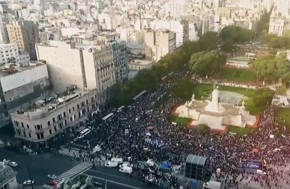 Así fue la multitudinaria "marcha por la vida"