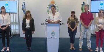 Capitanich hizo un repaso de las medidas acordadas con Nación entre las que resaltó la no suspensión de las clases\u002E