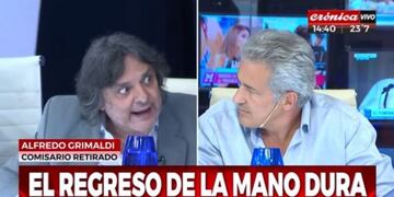 Escándalo: Ivo Cutzarida a las piñas con un excomisario en televisión