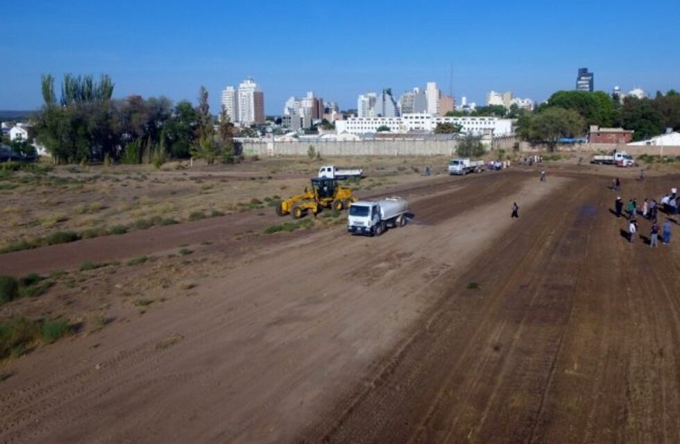 Predio de la ex U9: Gaido presentó el Parque abierto de la Ciudad