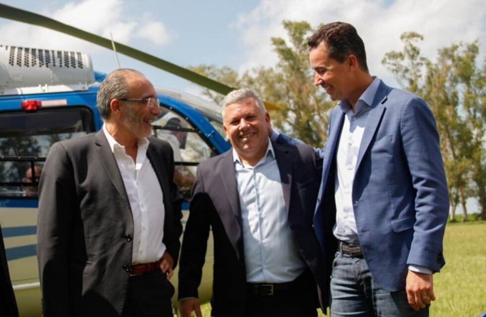 El Vicegobernador Manuel Calvo visita la ciudad de Arroyito