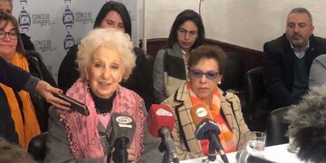 Estela de Carlotto en San Luis\u002E