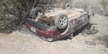 Accidente sobre ruta 40