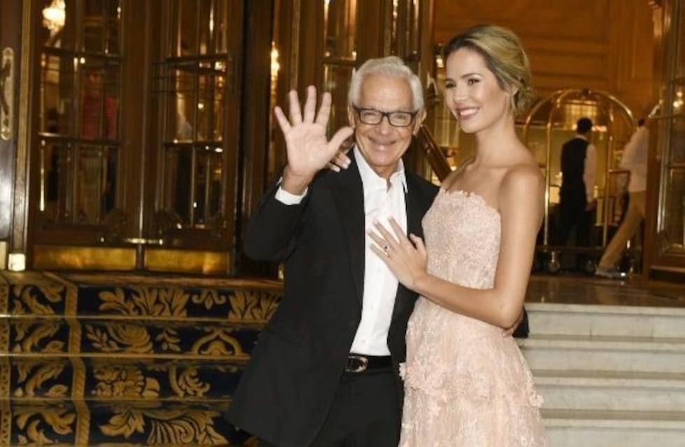 La polémica por el casamiento del empresario Eduardo Constantini con una mujer 43 años menor