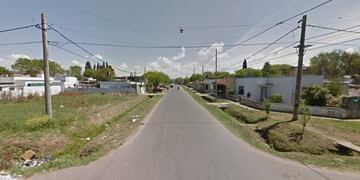 El muchacho cayó herido sobre Gaboto al 6300\u002E (Google Street View)