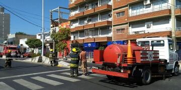 El incidente se produjo este lunes por la mañana en la avenida principal de la vecina localidad\u002E (SL24)