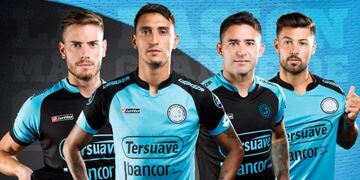 Asu00ed es la nueva casaca de Belgrano.