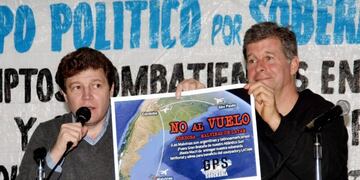 Gustavo Melella presente en el foro \