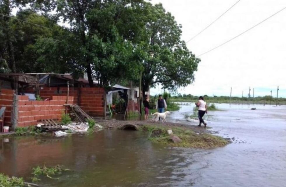 Mas de 200 milímetros llovió en las últimas 24 horas en Curuzú Cuatiá