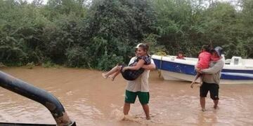 La crecida del río Pilcomayo\u002E