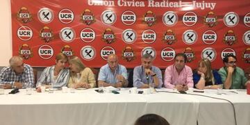 El gobernador Gerardo Morales en el Comité radical\u002E