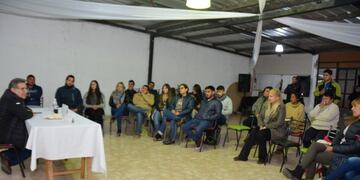 Reunión con vecinos y dirigentes de la zona sur
