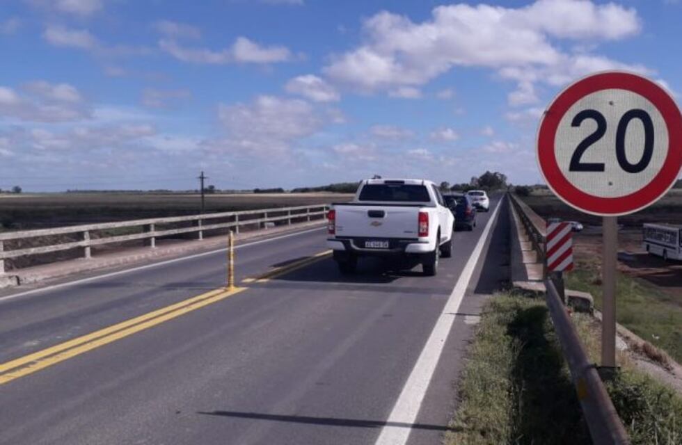 Ruta 3: se rehabilitó el puente del Río Salado para los autos