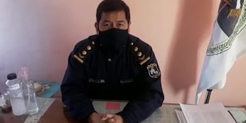 Comisario mayor Humberto Alancay, jefe de la Unidad Regional 7, de Alto Comedero\u002E