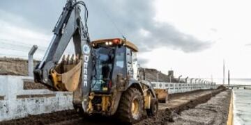 Comenzaron los trabajos de pluviales en Río Grande