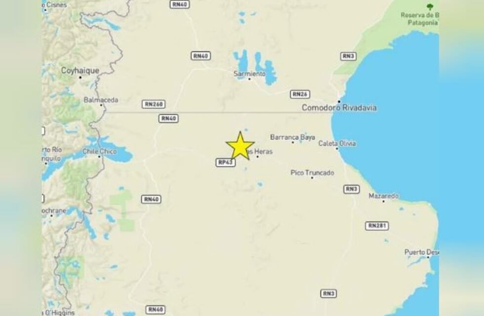 Se registró un sismo de 4.6 al norte de Las Heras