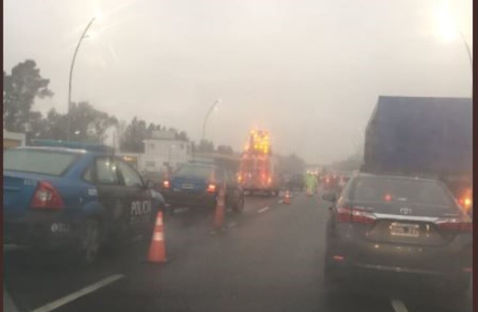 Caos en General Paz: cuatro choques en un kilómetro