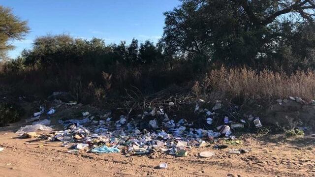 Basura en la vía pública. Imagen ilustrativa.