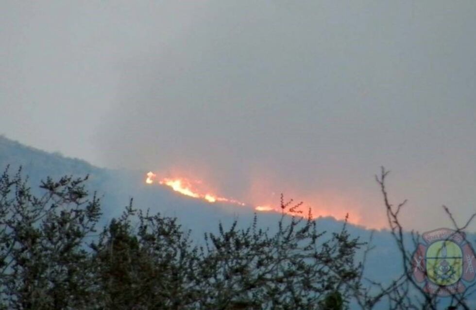 Incendios en Córdoba: el foco en Achiras se reinició