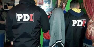 La PDI detuvo a Eric A\u002E durante un procedimiento en La Vincha al 4500\u002E (PDI)