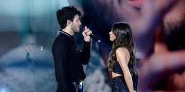 Tini Stoessel y Sebastián Yatra, enamorados en lo de Susana Giménez