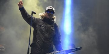 El cantante de Damas Gratis cantó ante unas diez mil personas\u002E