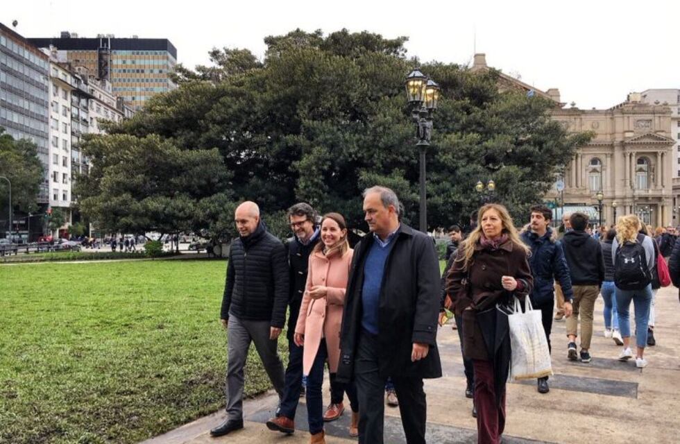 Larreta inauguró el nuevo paseo Tribunales Peatonal