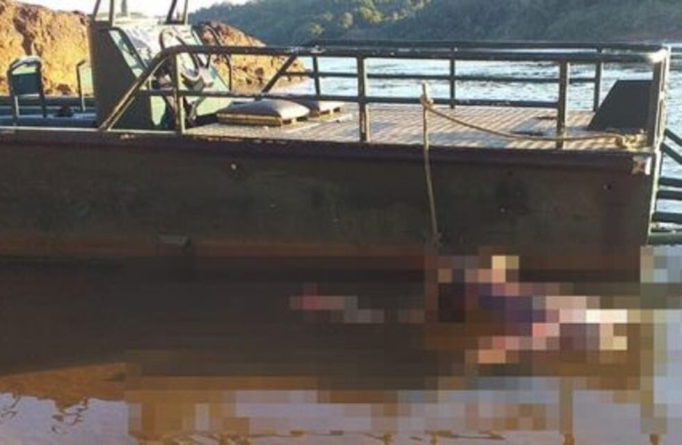 El hombre encontrado en el río pertenecería a un grupo criminal brasilero y fue asesinado