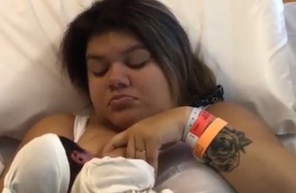 Jorge Rial presentó a su nieto Francesco, el hijo de More Rial