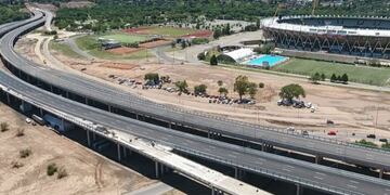 Concluyeron las obras del viaducto frente al Estadio Kempes\u002E