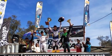 Luciano Robledo se subió nuevamente a lo más alto del podio y de esta manera logró consagrarse Campeón Argentino en la categoría Junior B