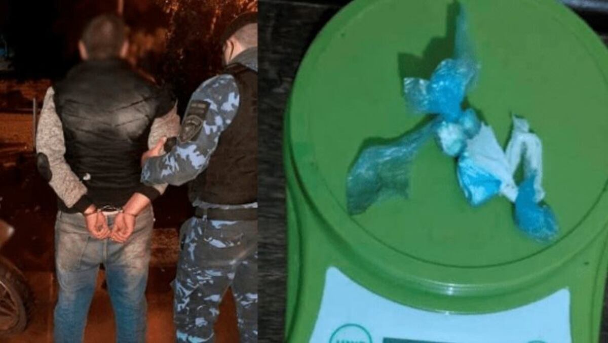 Detuvieron a un delivery de cocaína en Puerto Iguazú